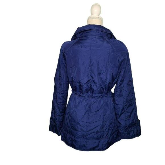 Tulle‎ Blue Trench Coat Jacket Size XS - Picture 2 of 13